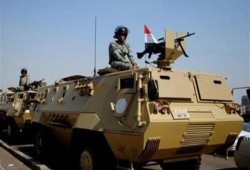 إصابة مجند إثر انفجار عبوة ناسفة على طريق "العريش- رفح"