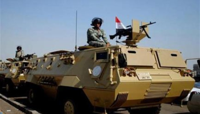إصابة مجند إثر انفجار عبوة ناسفة على طريق "العريش- رفح"