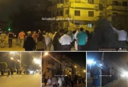 وقفة ومسيرة مناهضة للانقلاب بأكتوبر