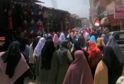 مسيرة حاشدة لثوار "حوش عيسى"دعمًا لصمود الرئيس "مرسي"