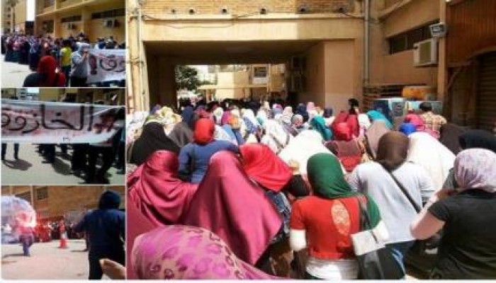 رغم الحصار الأمنى .. جامعة الاسكندرية تنتفض رفضا لحكم العسكر