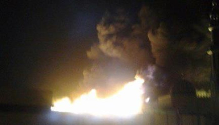 شؤم الانقلاب: حريق هائل بمصنع إسفنج فى الروبيكى ببدر