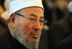 العلامة القرضاوي يبارك انتصارات الثوار في سوريا ويدعو لدعمهم