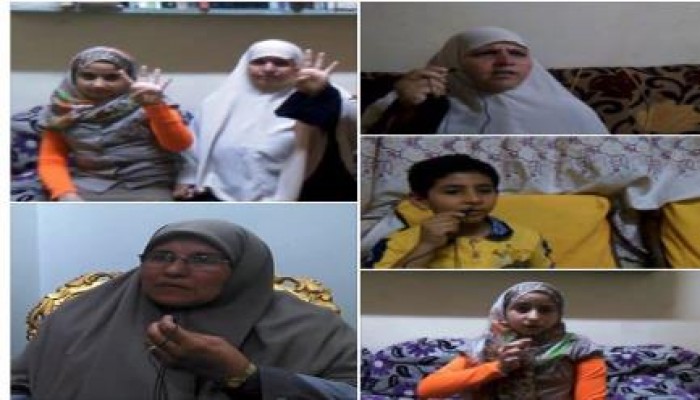 أُسر معتقلي أبو حماد تستنكر أحكام قضاة العسكر بسجن ذويهم 264 عاما