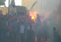 كفر الشيخ:  شباب ضد الانقلاب وفعالية امام بيوت المعتقلين ببلطيم