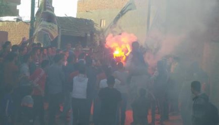 كفر الشيخ:  شباب ضد الانقلاب وفعالية امام بيوت المعتقلين ببلطيم