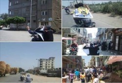 مسيرة وسلسلة بشرية لثوار دمياط فى تدشين فعاليات إسبوع العمال طليعة الثورة