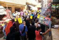 مليشيات الانقلاب تهاجم مسيرة "عين شمس".. والشباب يواصلون فعالياتهم