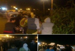البحيرة: مسيرة ليلية لثوار "أبو حمص" تدعو العمال للثورة على الانقلاب