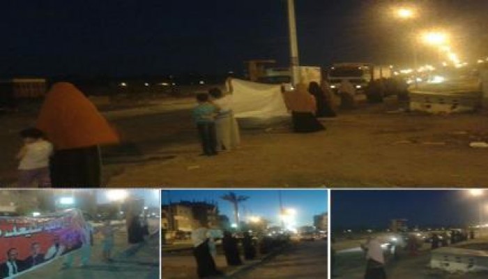 فعالية ليلية لـ "نساء ضد الانقلاب" بدمياط تطالب برحيل حكم العسكر