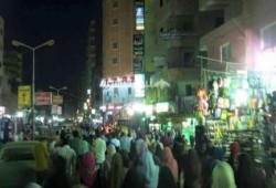 الجيزة: ثوار ترسا فى مسيرة ليلية مطالبين بحقوق عمال مصر