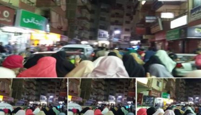 مسيرة بمحطة أسيوط ضمن فعاليات "العمال طليعة الثورة"