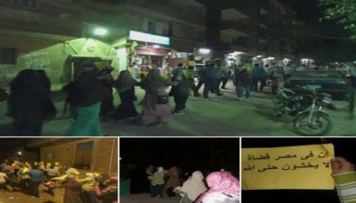 ثوار حلوان يؤكدون صمودهم حتى إسقاط الانقلاب