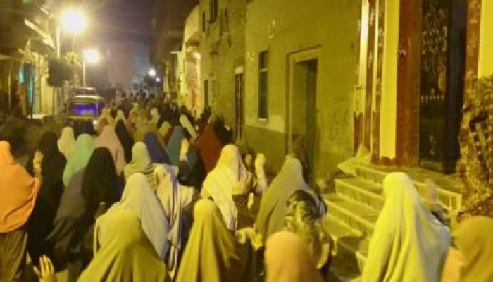 بني سويف: مسيرة ليلية بمدينة ناصر تهتف بالقصاص لدماء الشهداء