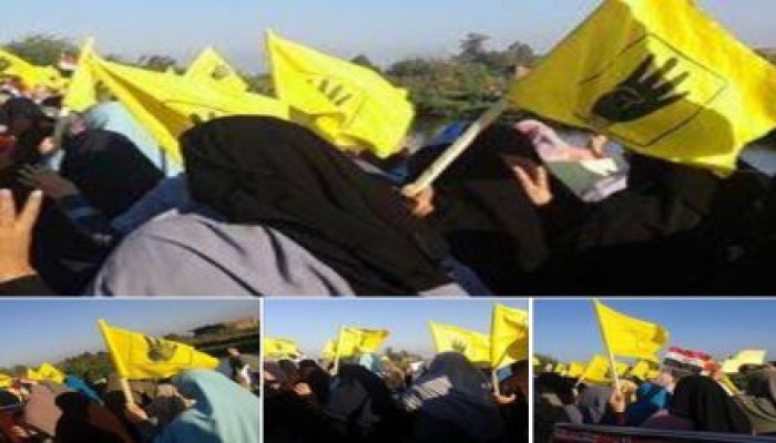 كفر الشيخ: مسيرة مناهضة للانقلاب بدسوق في أسبوع "العمال طليعة الثورة"