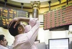 نحس السيسي: خسائر مليار جنيه فى البورصة المصرية اليوم