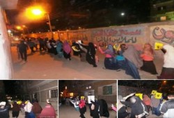 القليوبية: مسيرة ليلية لثوار الخانكة ضمن فاعليات أسبوع ‫"‏العمال طليعة الثورة‬"