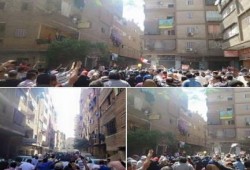بالفيديو.. ثوار حلوان والمرج ينددون بجرائم حكم العسكر