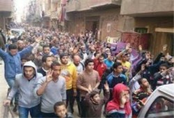 ثوار 6 أكتوبر يتحدون حصار أمن الانقلاب بوقفة حاشدة