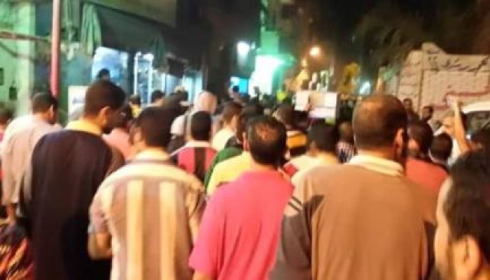 مسيرة ليلية ثانية لثوار المطرية تطالب باسقاط الانقلاب