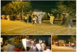 المنوفية: مسيرة ليلية بالخطاطبة ترفع صور الرئيس مرسي وتندد بالانقلاب