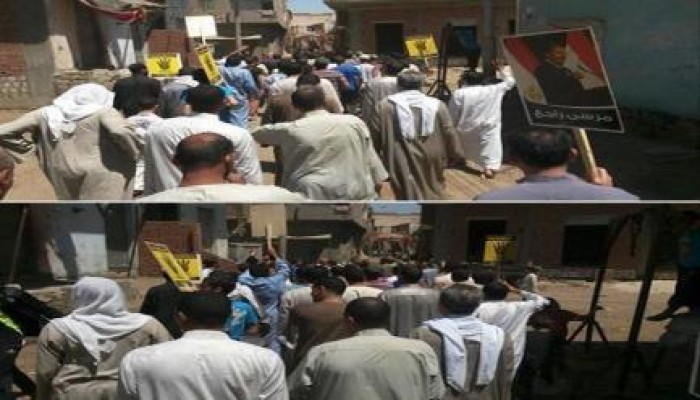 مليشيات الانقلاب ببني سويف تختطف 4 بينهم شقيقان