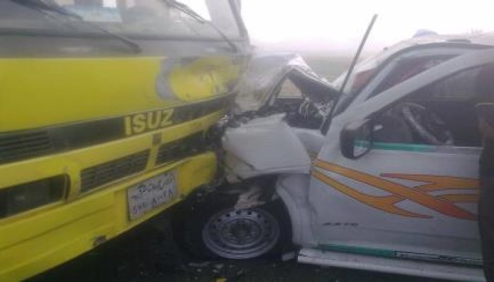 نحس الانقلاب:  مصرع وإصابة 12 مواطنا فى حادثى تصادم على طريق العاشر من رمضان