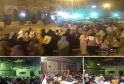 مسيرة حاشدة بـ ناهيا دعما لقرية البصارطة