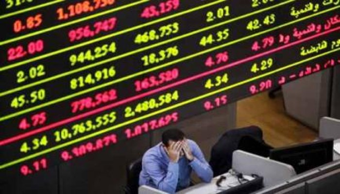 البورصة المصرية تخسر 6 مليارات جنيه فى نهاية تعاملات اليوم