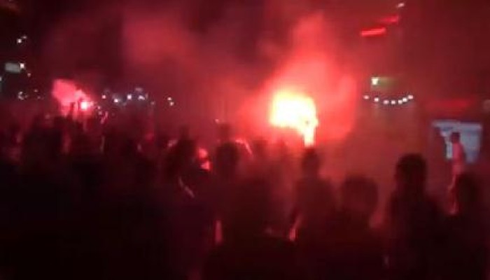 بالفيديو .. مسيرة مفاجأة بميدان التحرير