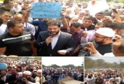 فيديو.. نجل الرئيس مرسي يشارك في تشييع جثمان الدكتور فريد إسماعيل