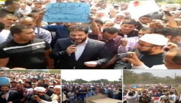 فيديو.. نجل الرئيس مرسي يشارك في تشييع جثمان الدكتور فريد إسماعيل