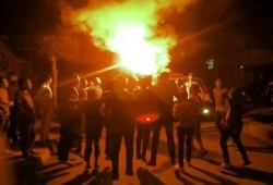 فراشة ليلية لاولتراس نهضاوي بأبوكبير في ختام أسبوع الثورة أقوي