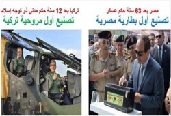 صورة وتعليق: انجازات العسكر بعد 63 سنة من السطو على مصر = صفر