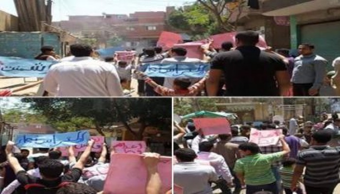 فيديو.. أحرار المنيا والفيوم وبني سويف ينددون بجرائم سلطات الانقلاب