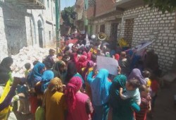 المنيا مسيرات حاشدة تندد بمقتل .فريد إسماعيل في سجون العسكر