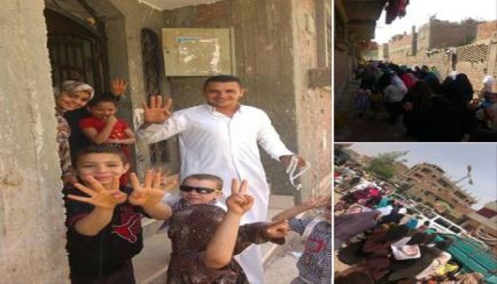 الجيزة: رداً على اقتحام أمن الانقلاب للشوبك أهالى القرية يخرجون فى مسيرة غاضبة