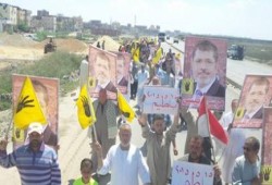 كفر الشيخ: ثوار بلطيم في مسبرة حاشدة رافضة للانقلاب العسكري