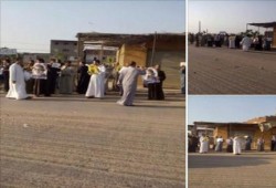 البحيرة: سلسلة بشرية لثوار كوم حماده تنديداً بقتل " فريد إسماعيل "