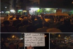 مسيرة ليلية لثوار المعادى تنديدا بحكم الإعدام على الرئيس محمد مرسى