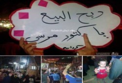 ‏الجيزة‬: ثوار كرداسة يحتجون على أحكام قضاة العسكر ويصفونها بأنها وأد لثورة المصريين