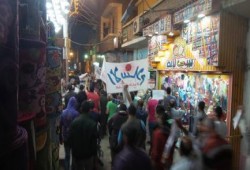 مسيرة ليلية بمنيا القمح رفضاً لأحكام قضاء الانقلاب الجائرة