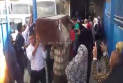 بالفيديو.. لحظة خروج جثامين شهداء"عرب شركس" من المشرحة وسط "زغاريد" ذويهم