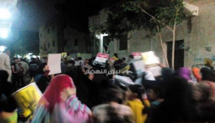 ثوار كرداسة يهتفون: ياللى حكمت بالاعدام ... مش هنسيبك يوم تنام