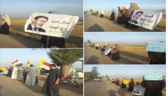 ثوار الشرقية ينتفضون تنديدا بجريمة قتل 6 من معتقلي عرب شركس