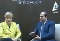 صحيفة ألمانية ومصادر مصرية : ميركيل قد تتحاشى لقاء السيسي