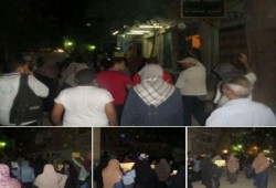 فعالية ليلية بحلوان ضد أحكام الإعدام الجائرة