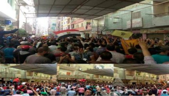 ثوار المطرية يتصدون لاعتداءات مليشيات الانقلاب