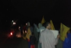 البحيرة:  "ثوار أبو حمص" ينتفضون بمسيرة ليلية تطالب بالقصاص لدماء الشهداء