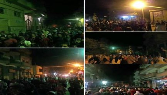 البحيرة: مسيرة ليلية لثوار "حوش عيسى" تطالب بالقصاص لدماء الشهداء